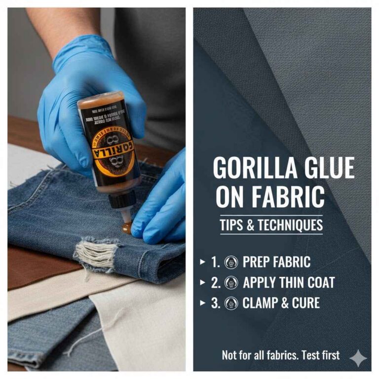 Can You Use Gorilla Glue on Fabric Tips