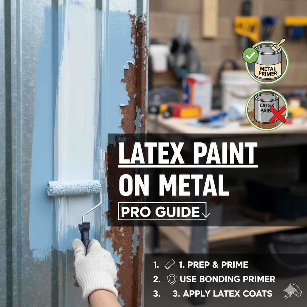 Can You Use Latex Paint on Metal Pro Guide