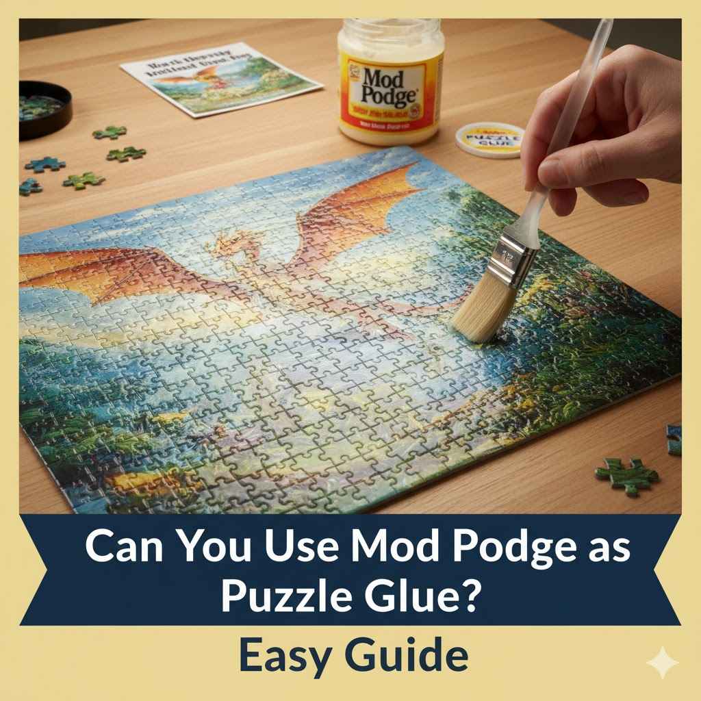 Can You Use Mod Podge as Puzzle Glue