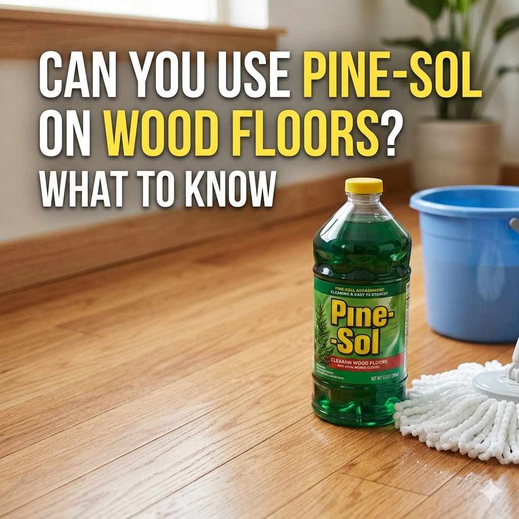 Can You Use Pine-Sol on Wood Floors?