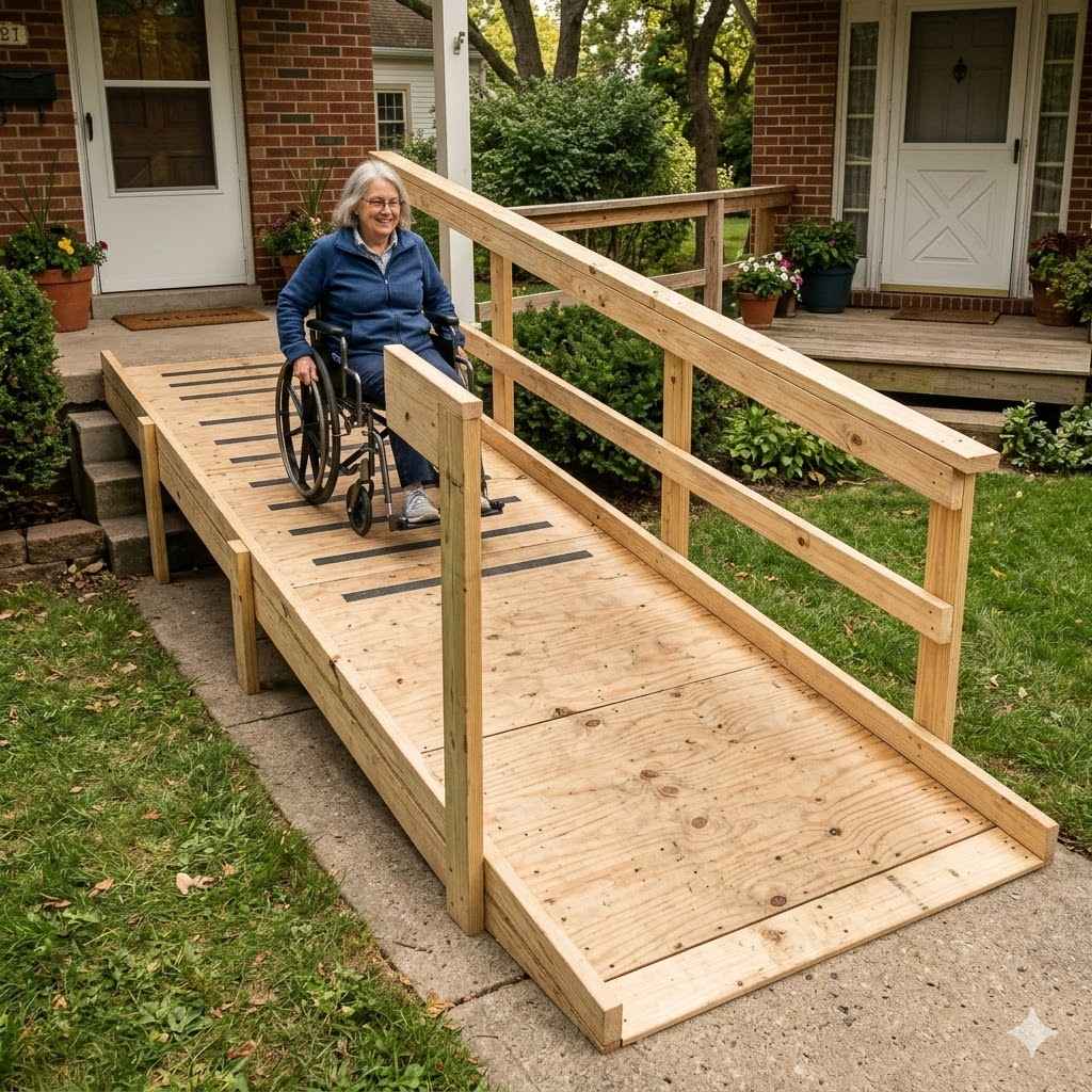 Can You Use Plywood for Wheelchair Ramps