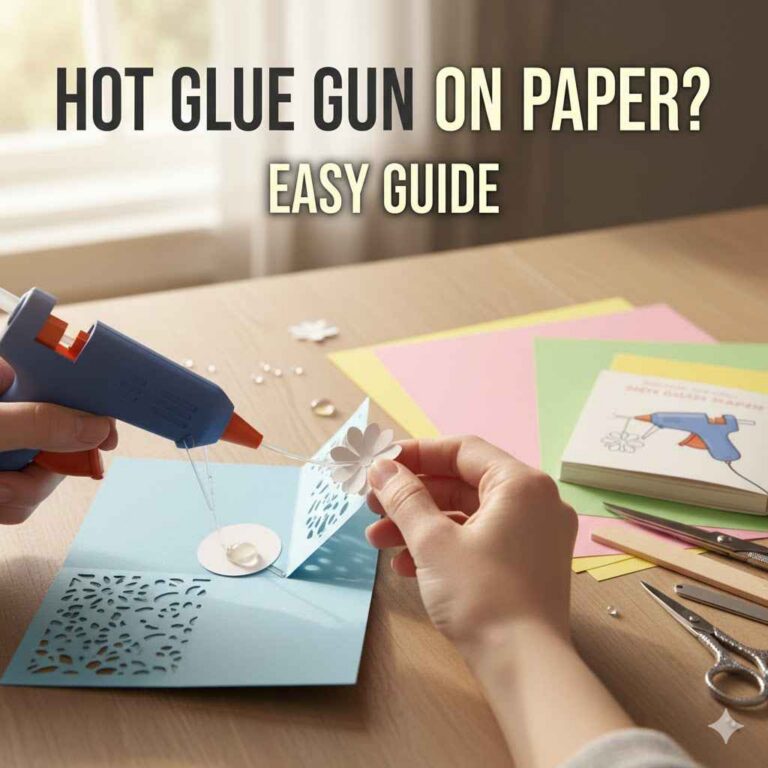 Can You Use a Hot Glue Gun on Paper Easy Guide