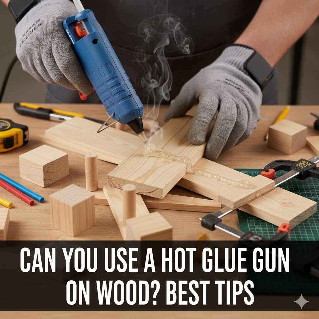 Can You Use a Hot Glue Gun on Wood
