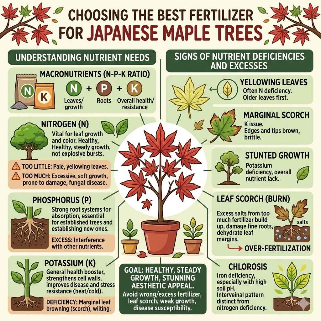 Choosing The Best Fertilizer for Japanese Maple Trees