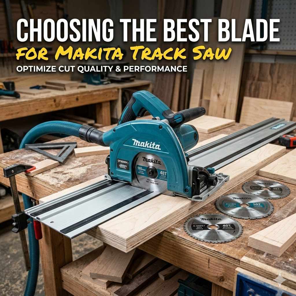 Choosing the Best Blade for Makita Track Saw