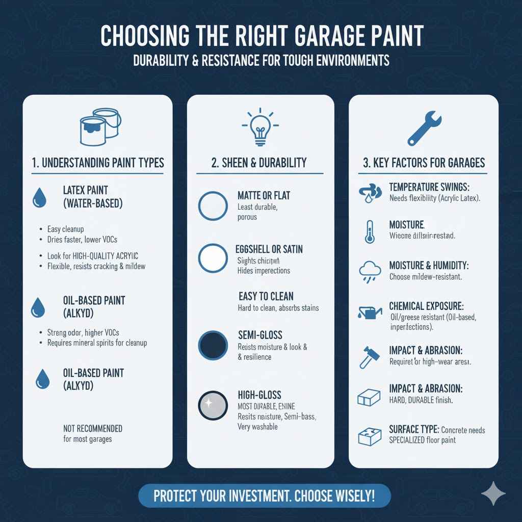 Choosing the Right Garage Paint