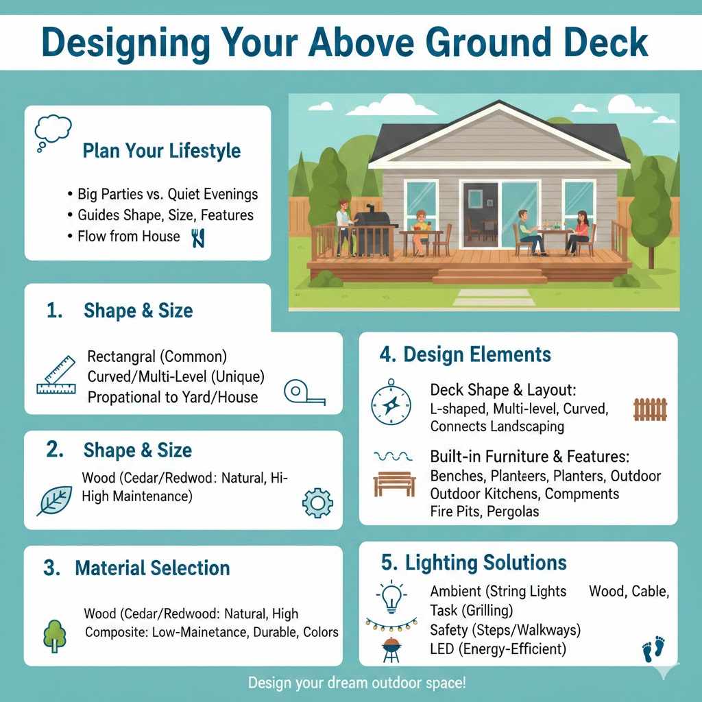 Designing Your Above Ground Deck