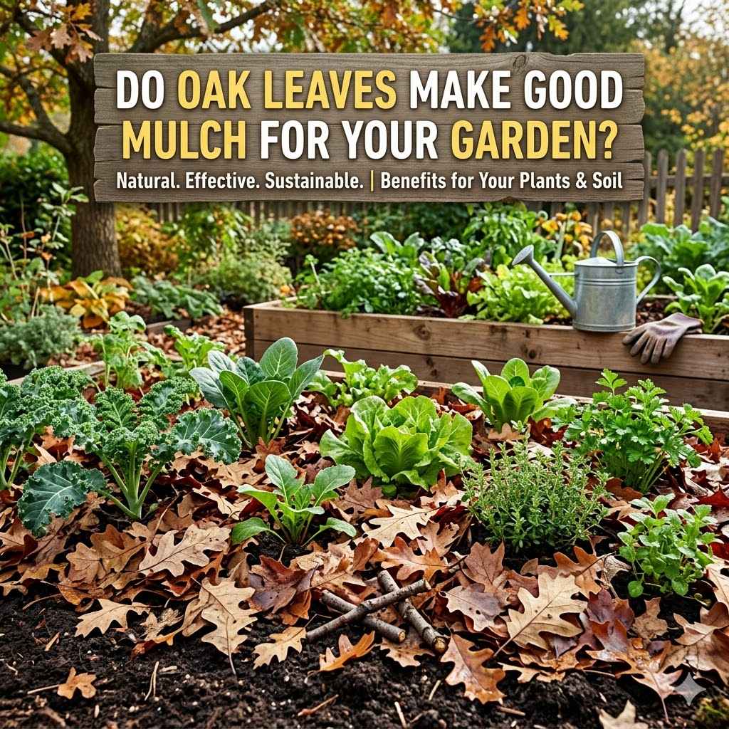Do Oak Leaves Make Good Mulch For Your Garden