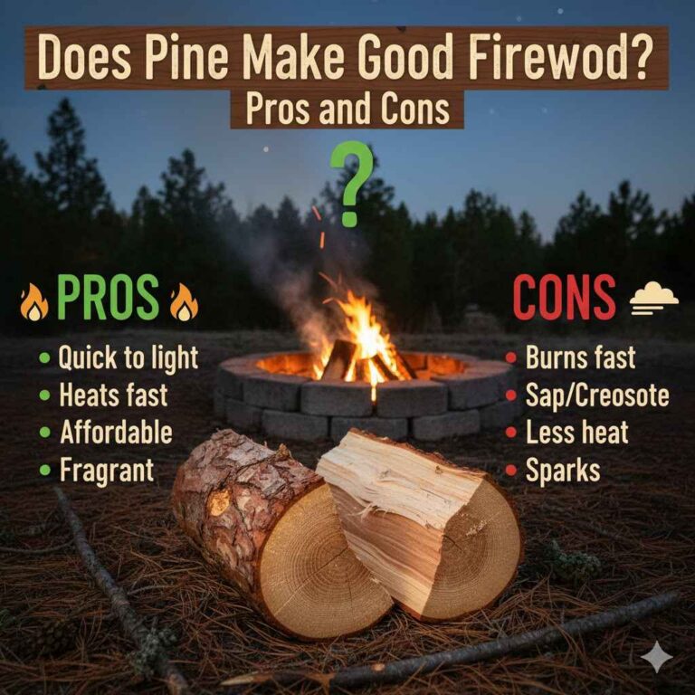 Does Pine Make Good Firewood