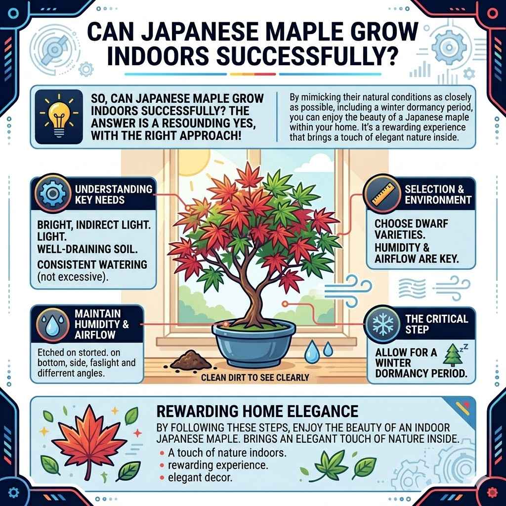 Can Japanese Maple Grow Indoors Successfully Summary
