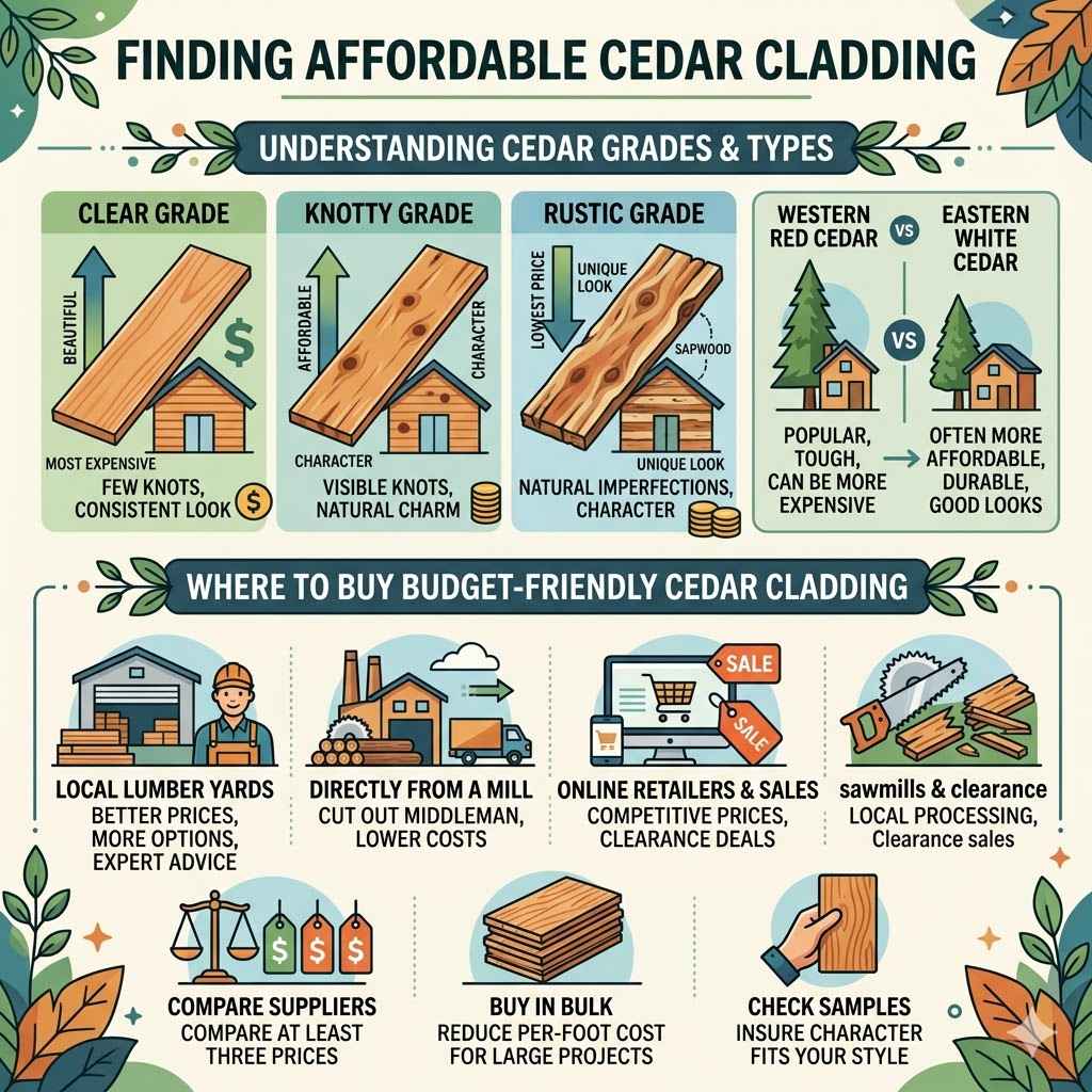 Finding Affordable Cedar Cladding