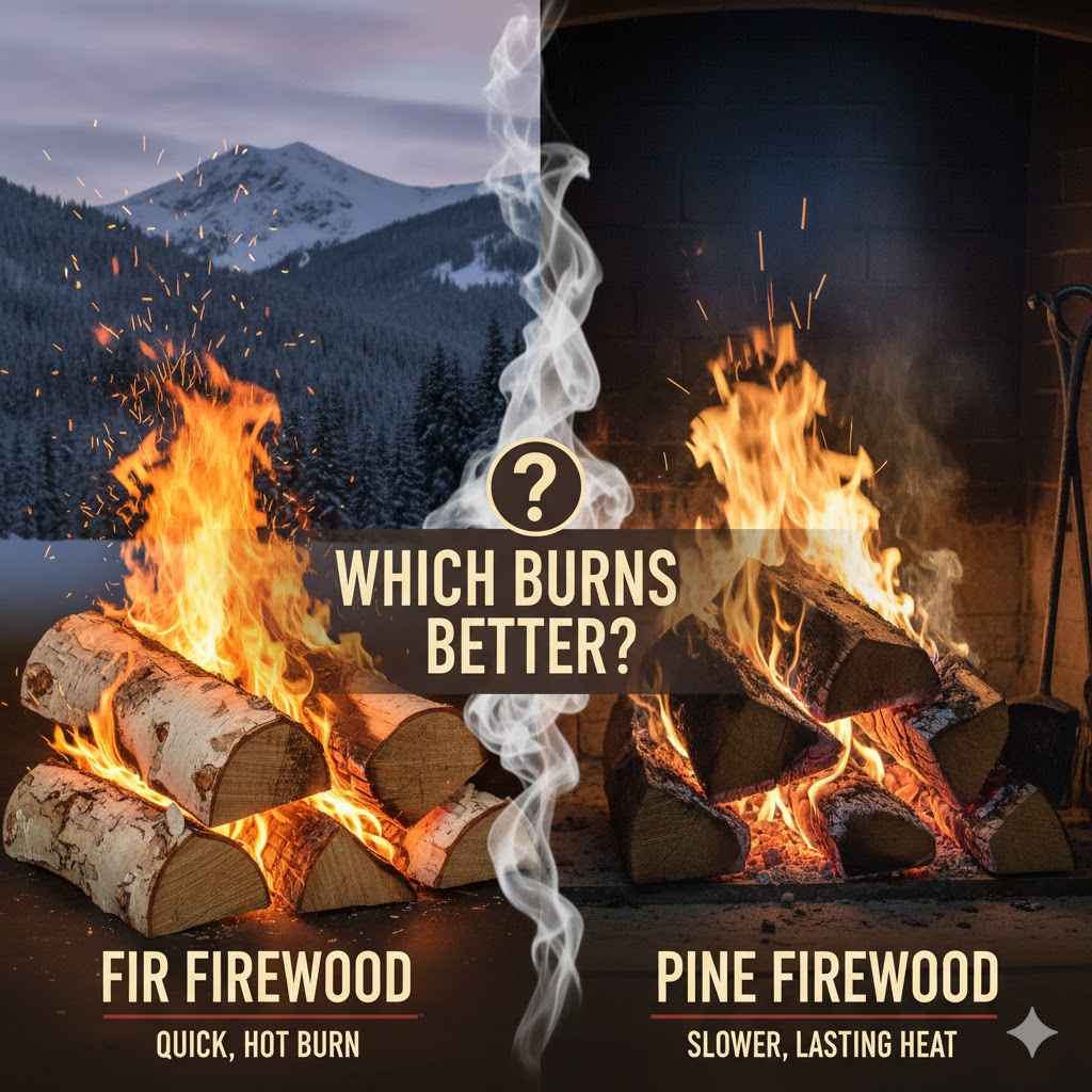 Fir vs Pine Firewood Which Burns Better