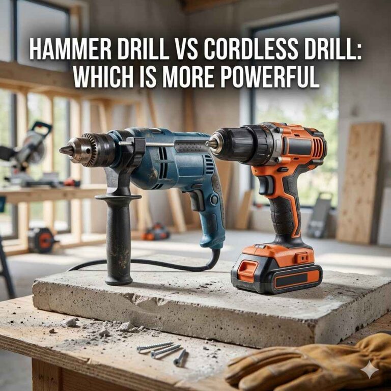 Hammer Drill vs Cordless Drill