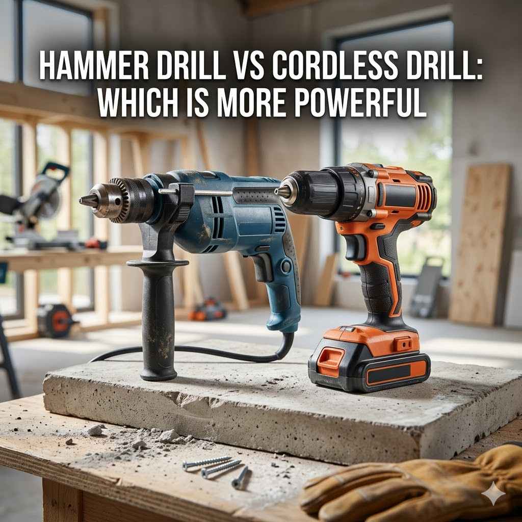 Hammer Drill vs Cordless Drill