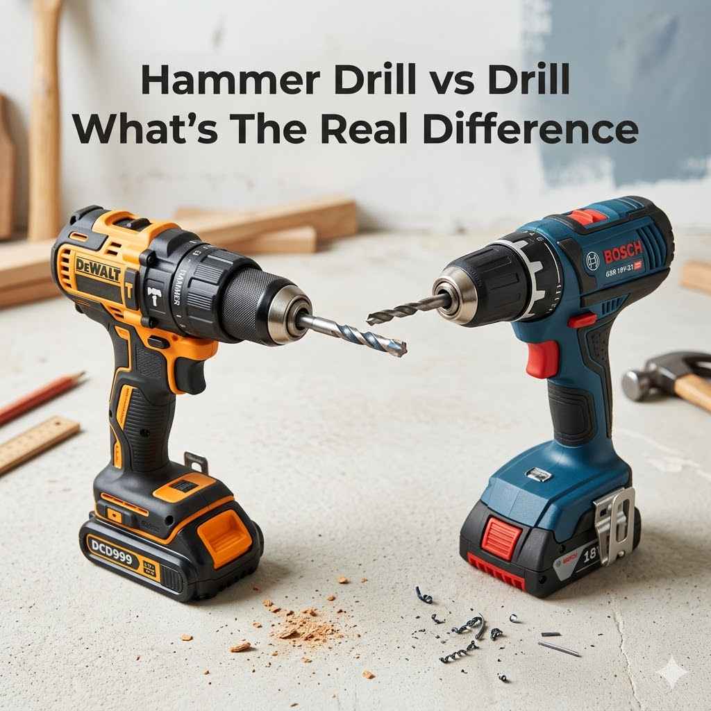 Hammer Drill vs Drill (1)