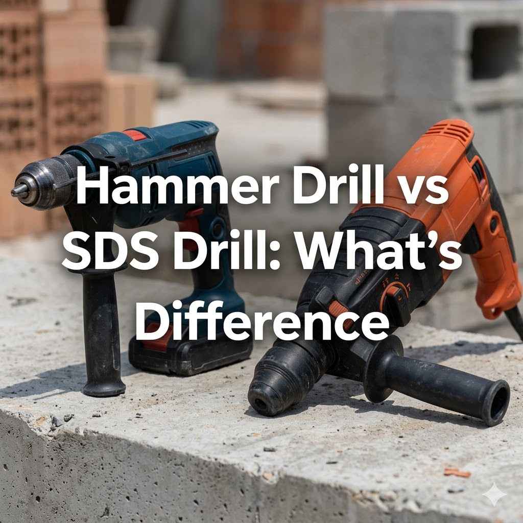 Hammer Drill vs SDS Drill