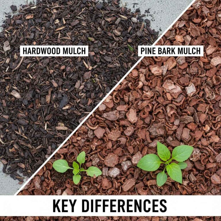 Hardwood vs Pine Bark Mulch