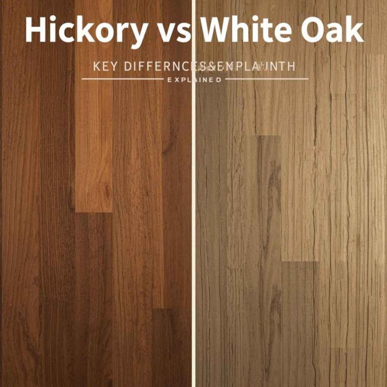 Hickory vs White Oak Key Differences Explained