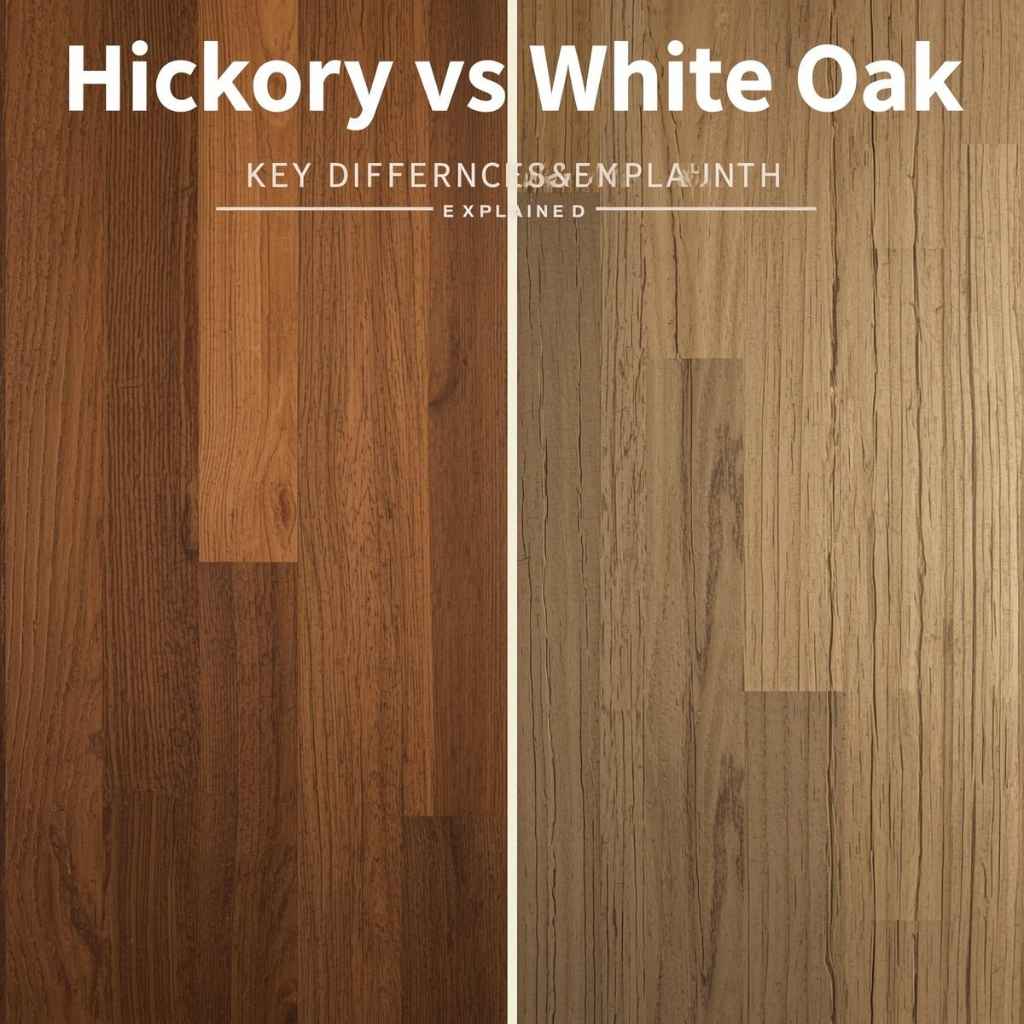Hickory vs White Oak Key Differences Explained