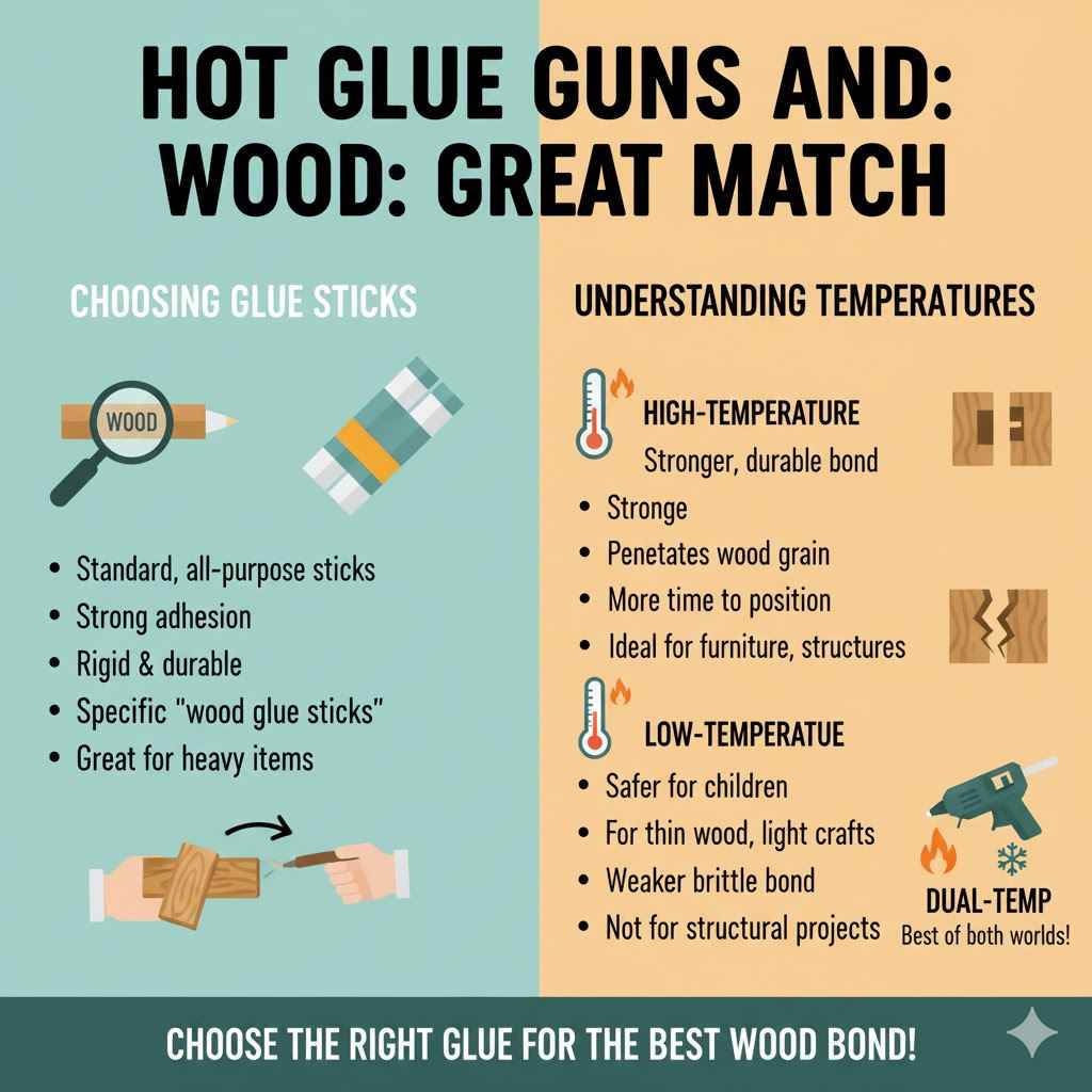 Hot Glue Guns And Wood A Great Match