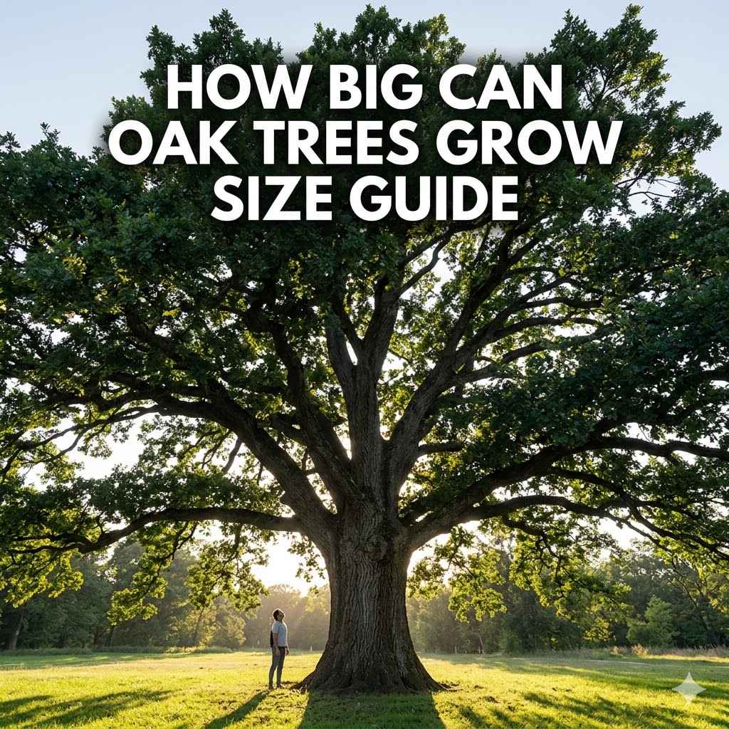 How Big Can Oak Trees Grow
