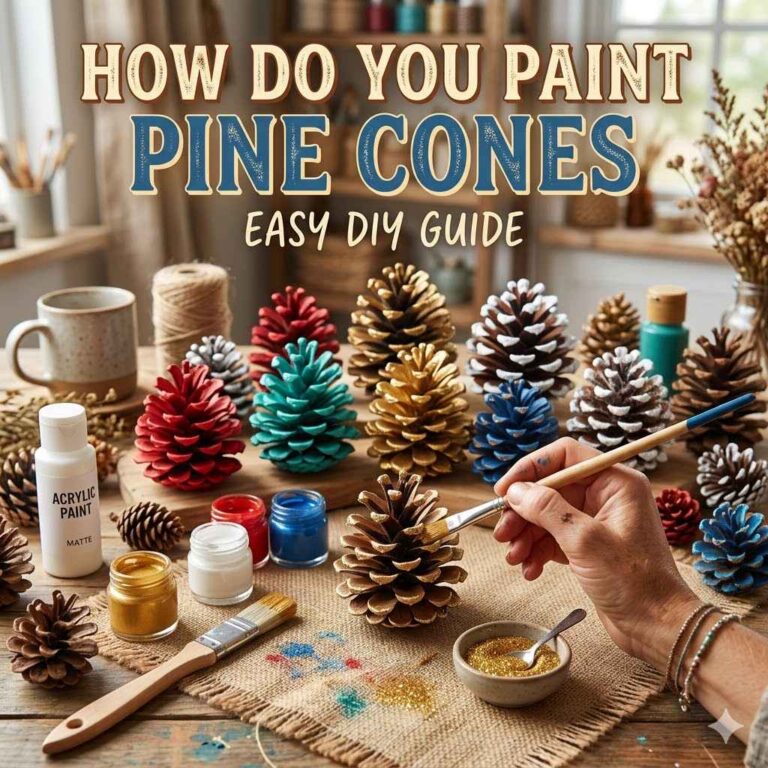 How Do You Paint Pine Cones Easy DIY Guide
