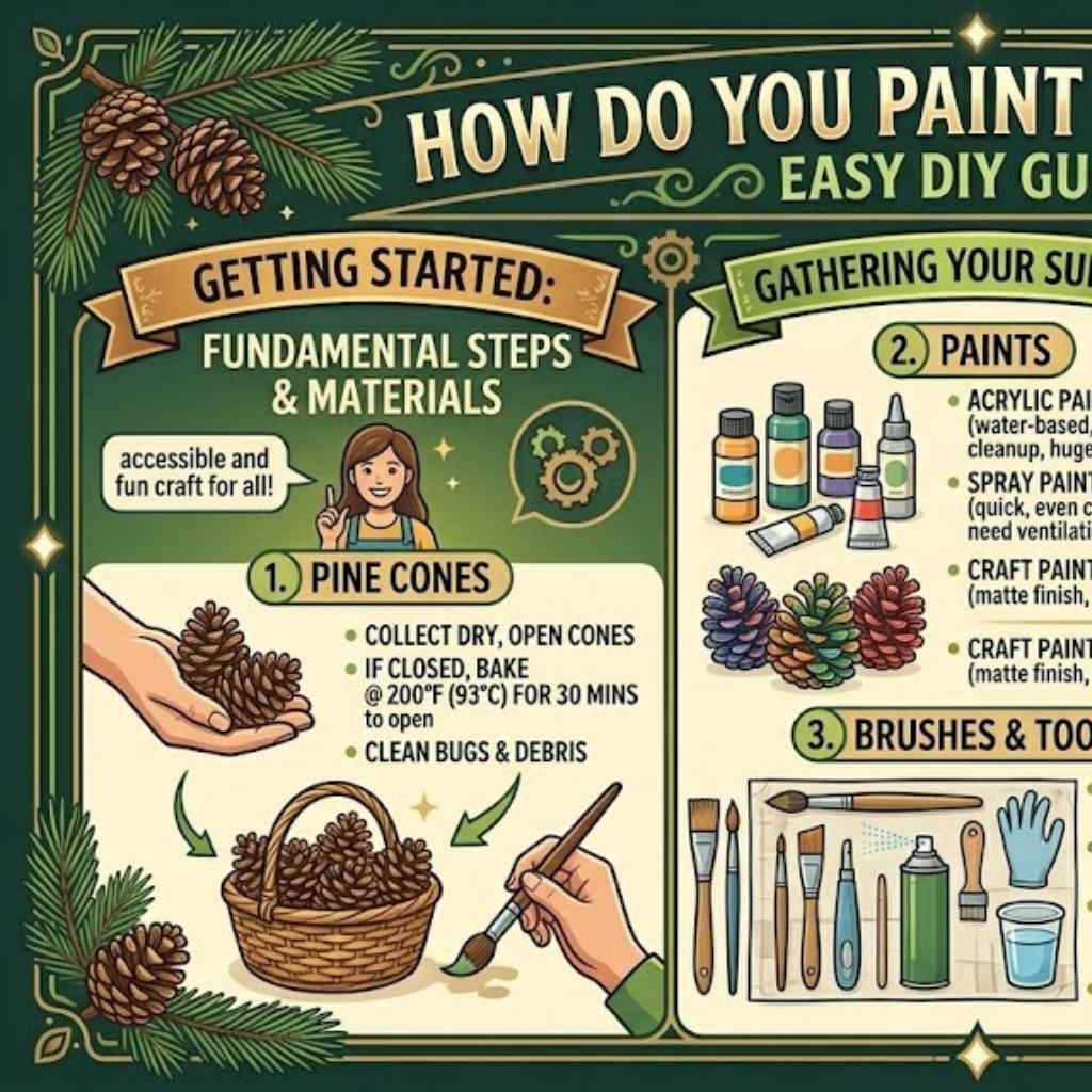How Do You Paint Pine Cones Easy DIY Guide