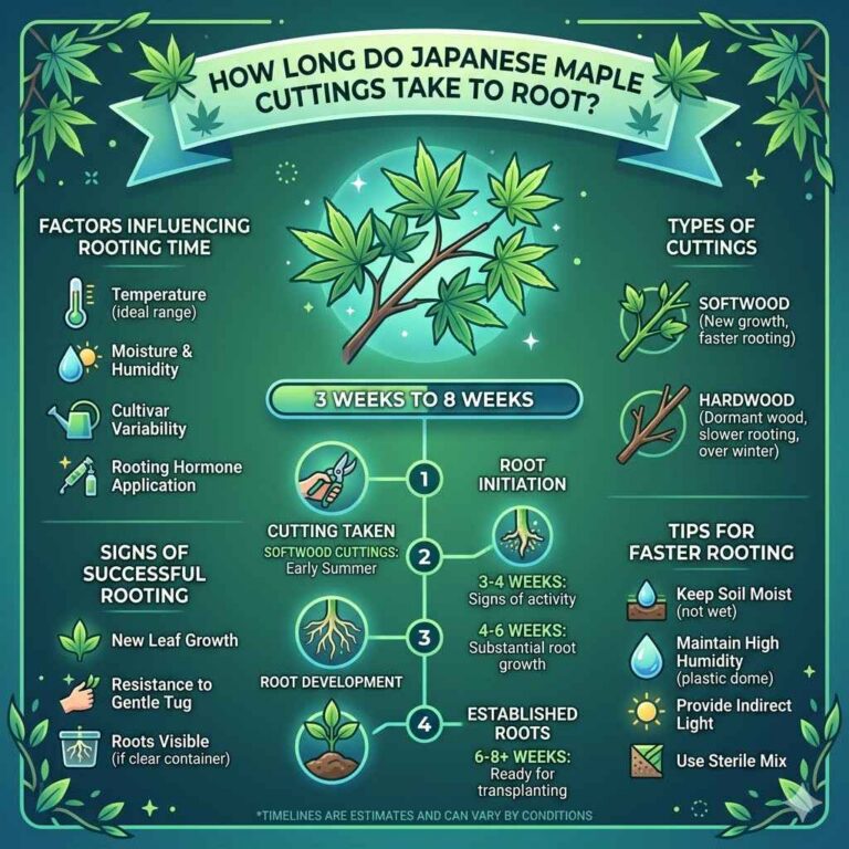 How Long Do Japanese Maple Cuttings Take to Root