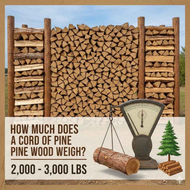 How Much Does a Cord of Pine Wood Weigh