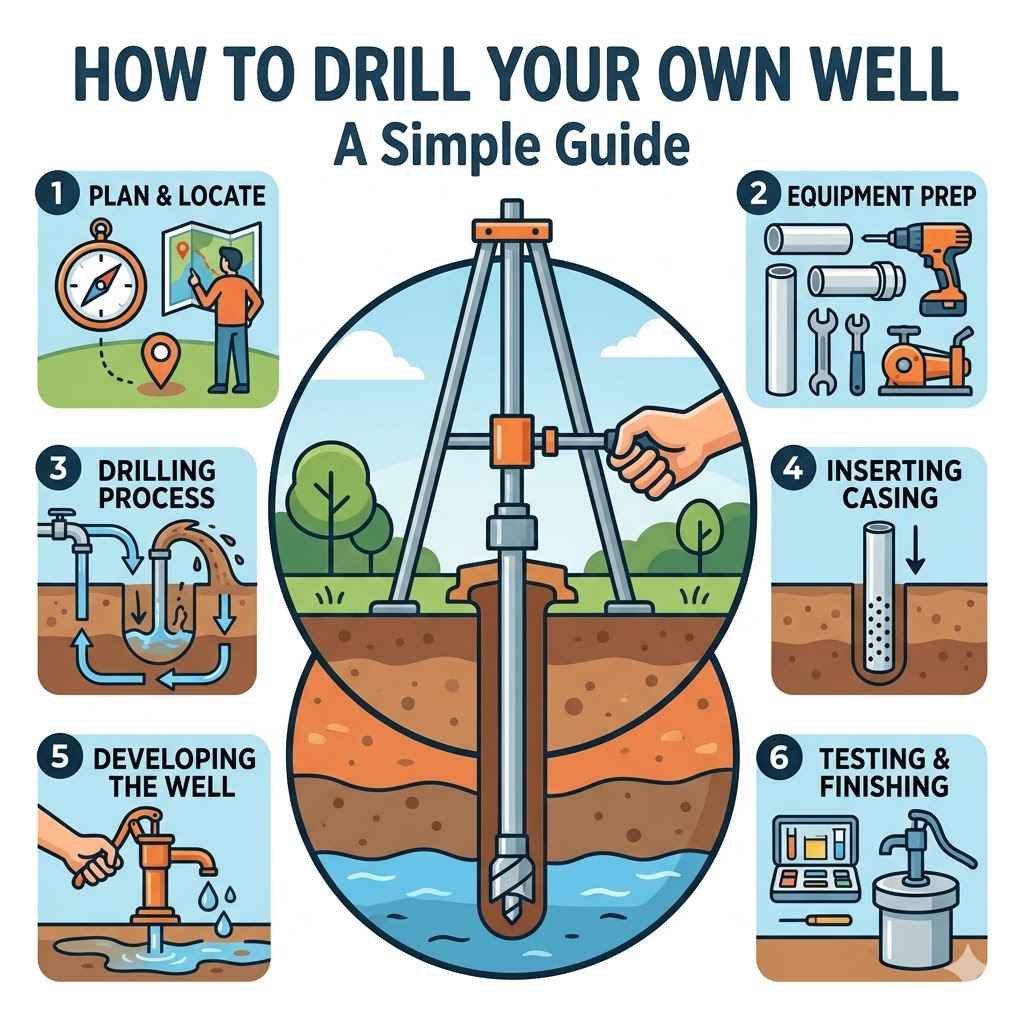 How To Drill Your Own Well