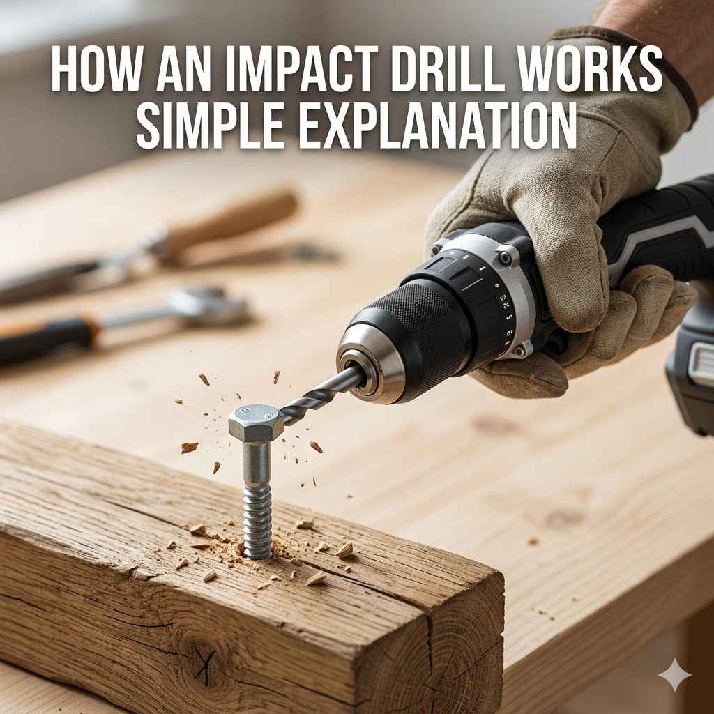 How an Impact Drill Works Simple Explanation