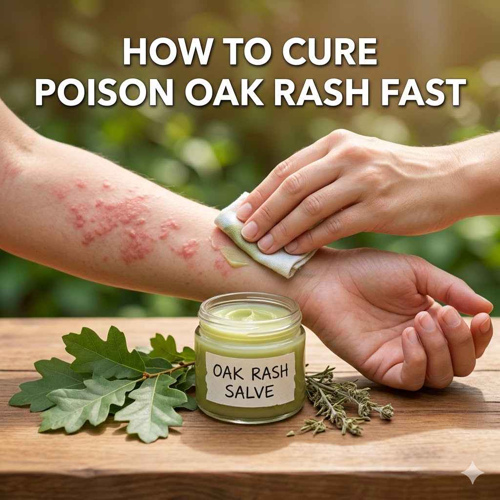 How to Cure Poison Oak Rash Fast