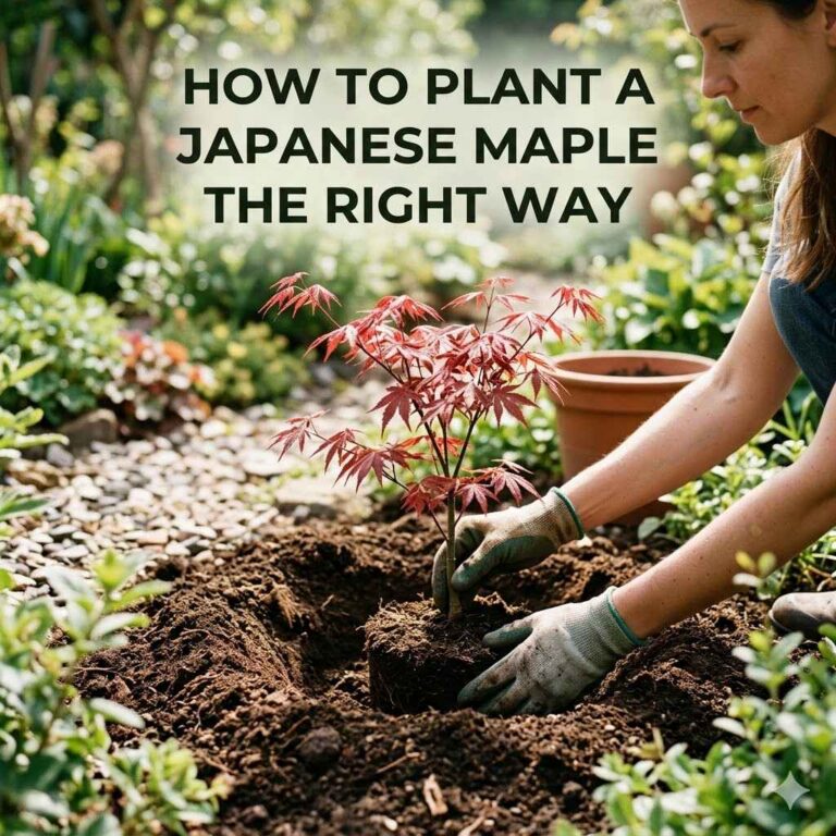 How to Plant a Japanese Maple The Right Way