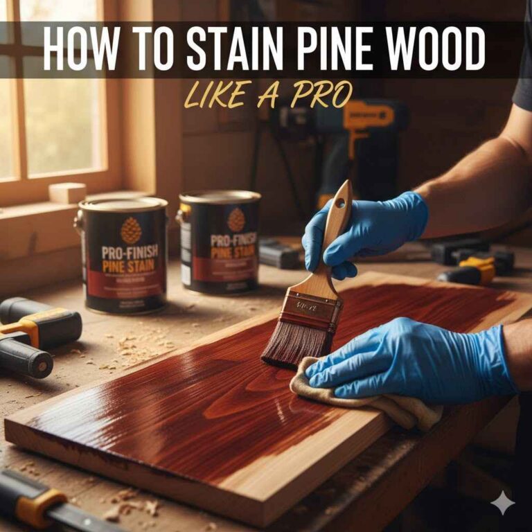 How to Stain Pine Wood Like a Pro Gemini