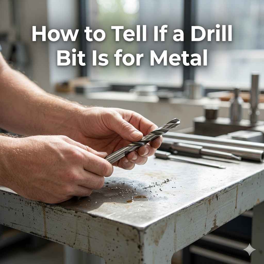 How to Tell If a Drill Bit Is for Metal
