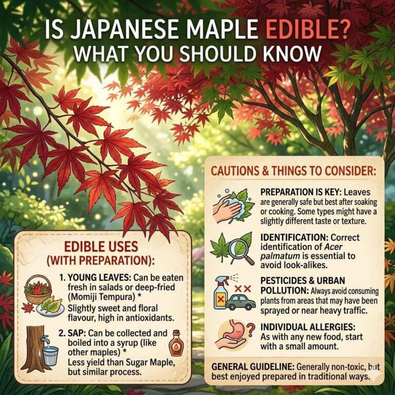 Is Japanese Maple Edible What You Should Know