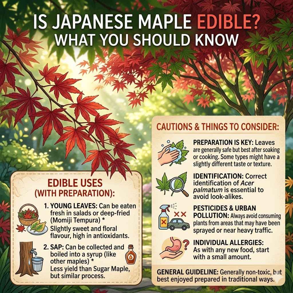 Is Japanese Maple Edible What You Should Know