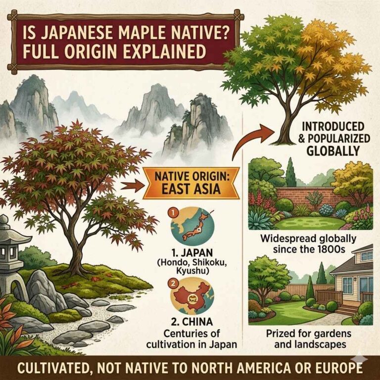 Is Japanese Maple Native