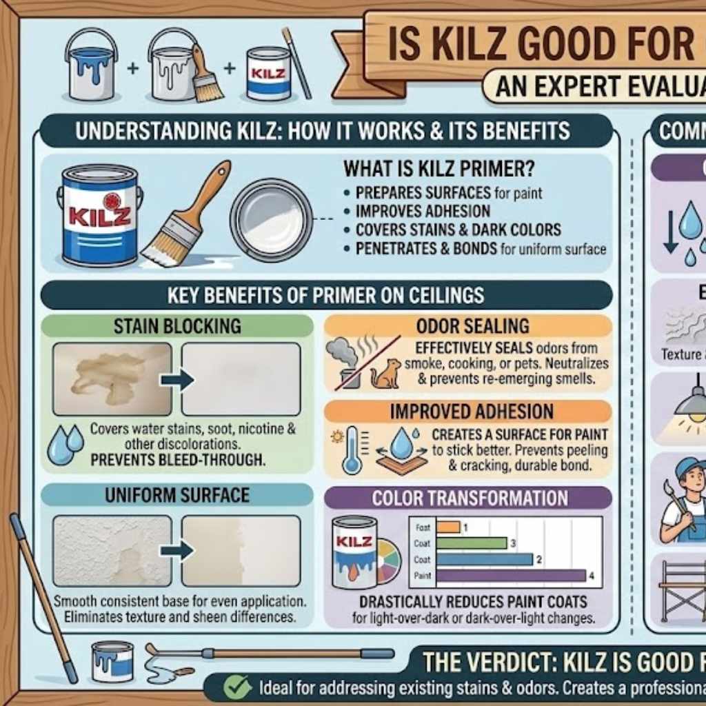 Is Kilz Good for Ceilings