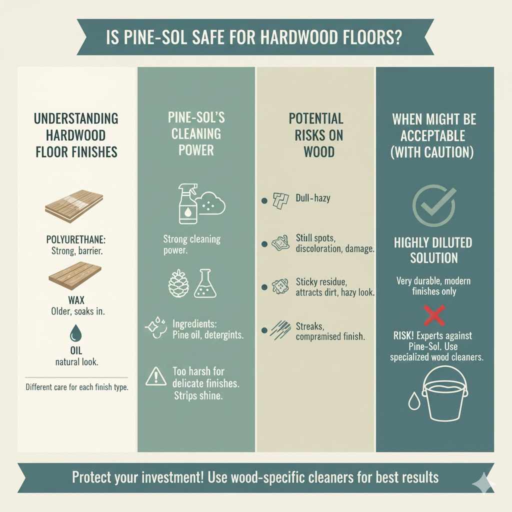 Is Pine-Sol Safe For Hardwood Floors
