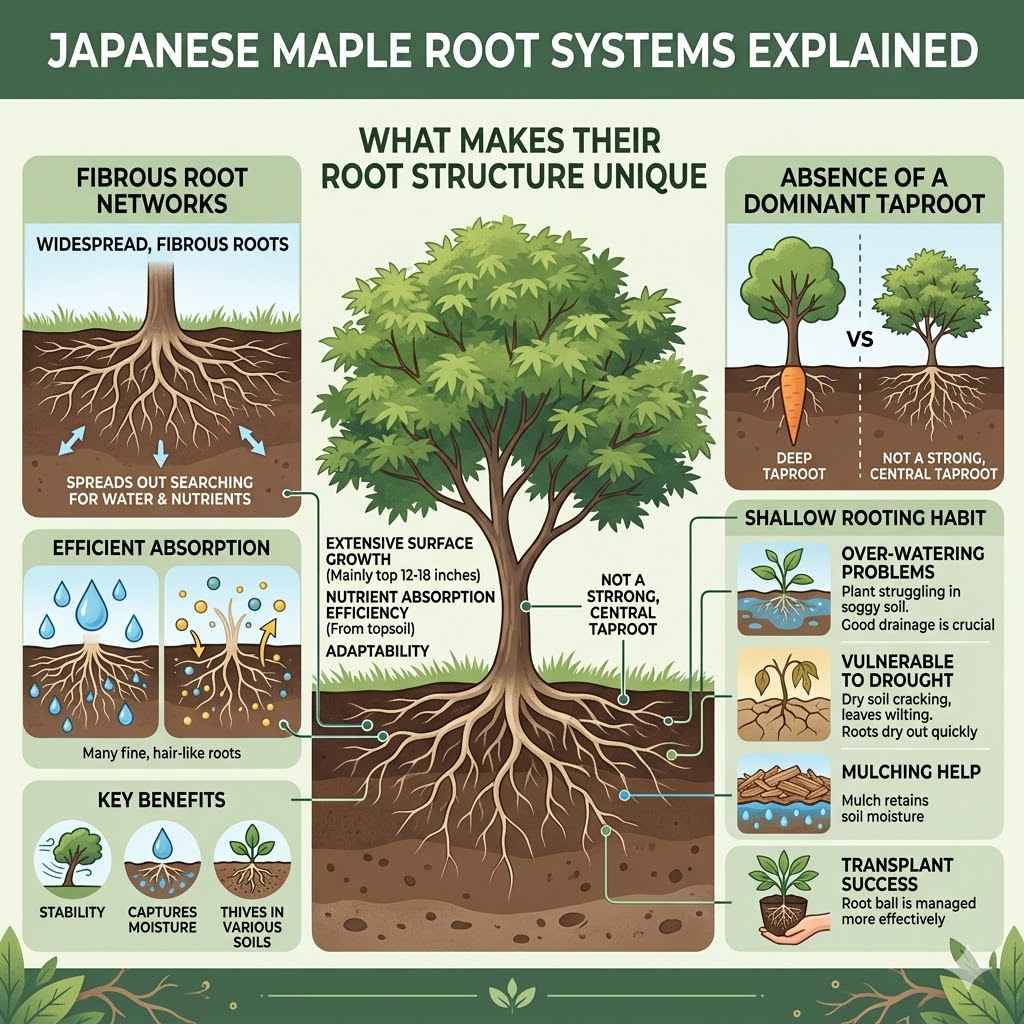 Japanese Maple Root Systems Explained