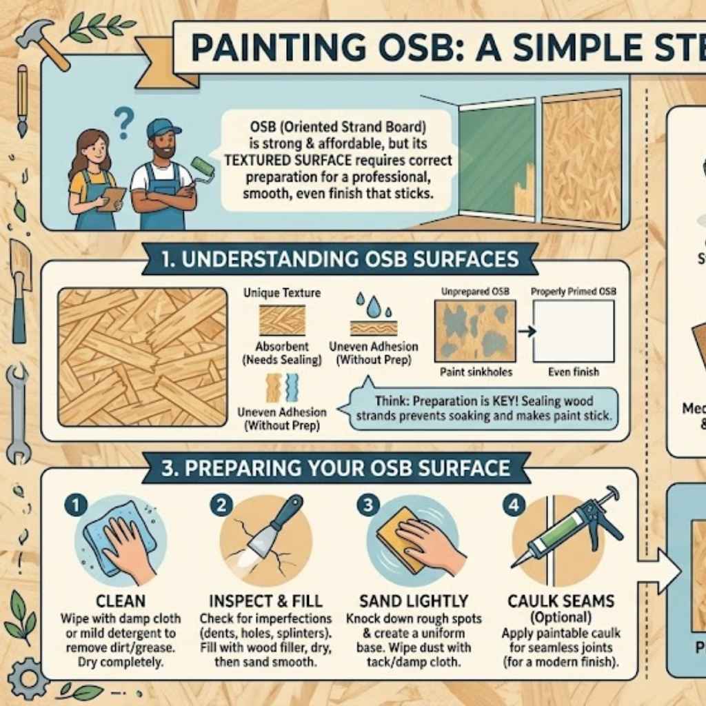 Painting OSB A Simple Step By Step Guide
