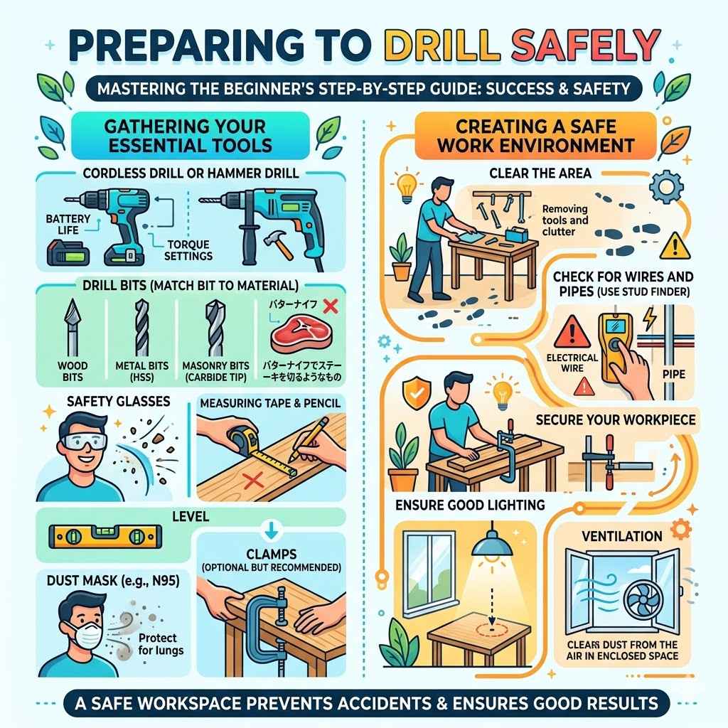 Preparing To Drill Safely