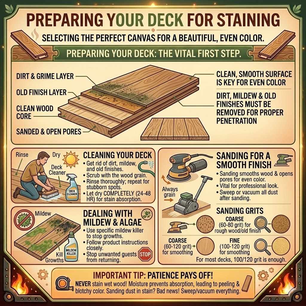 Preparing Your Deck for Staining