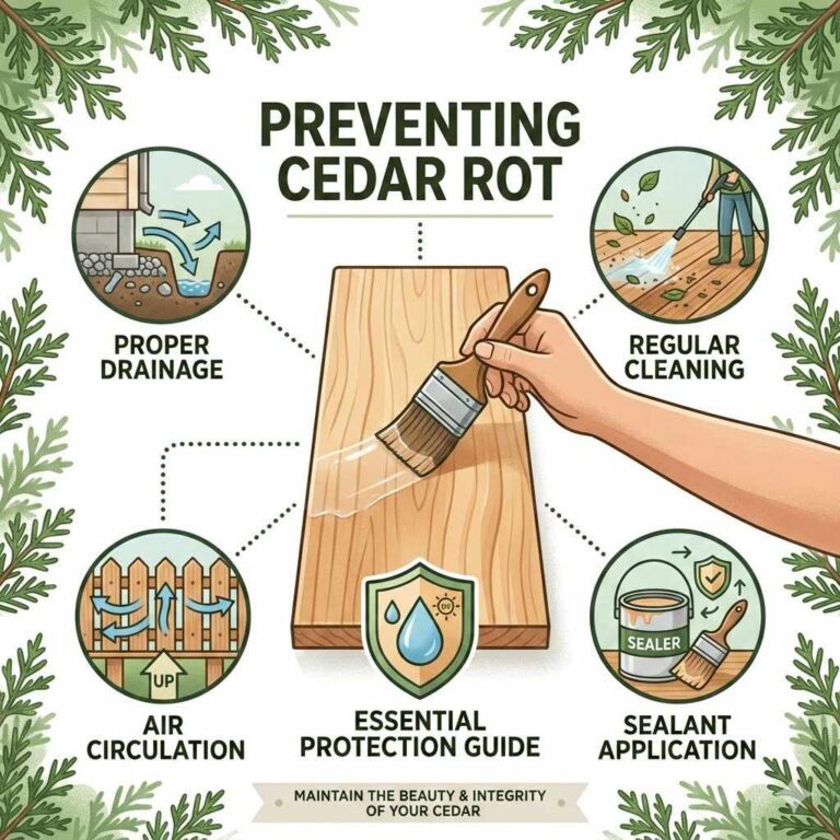Preventing Cedar Rot