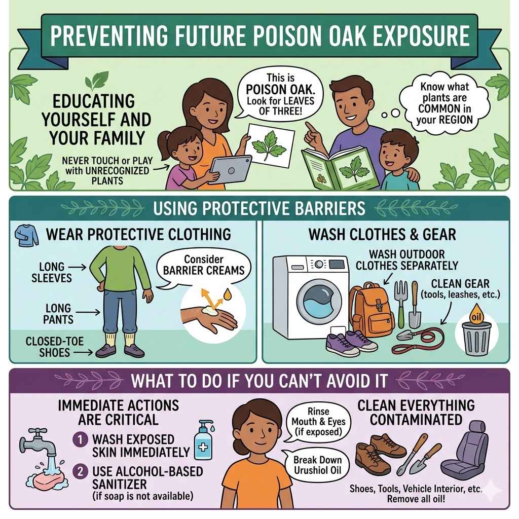 Preventing Future Poison Oak Exposure