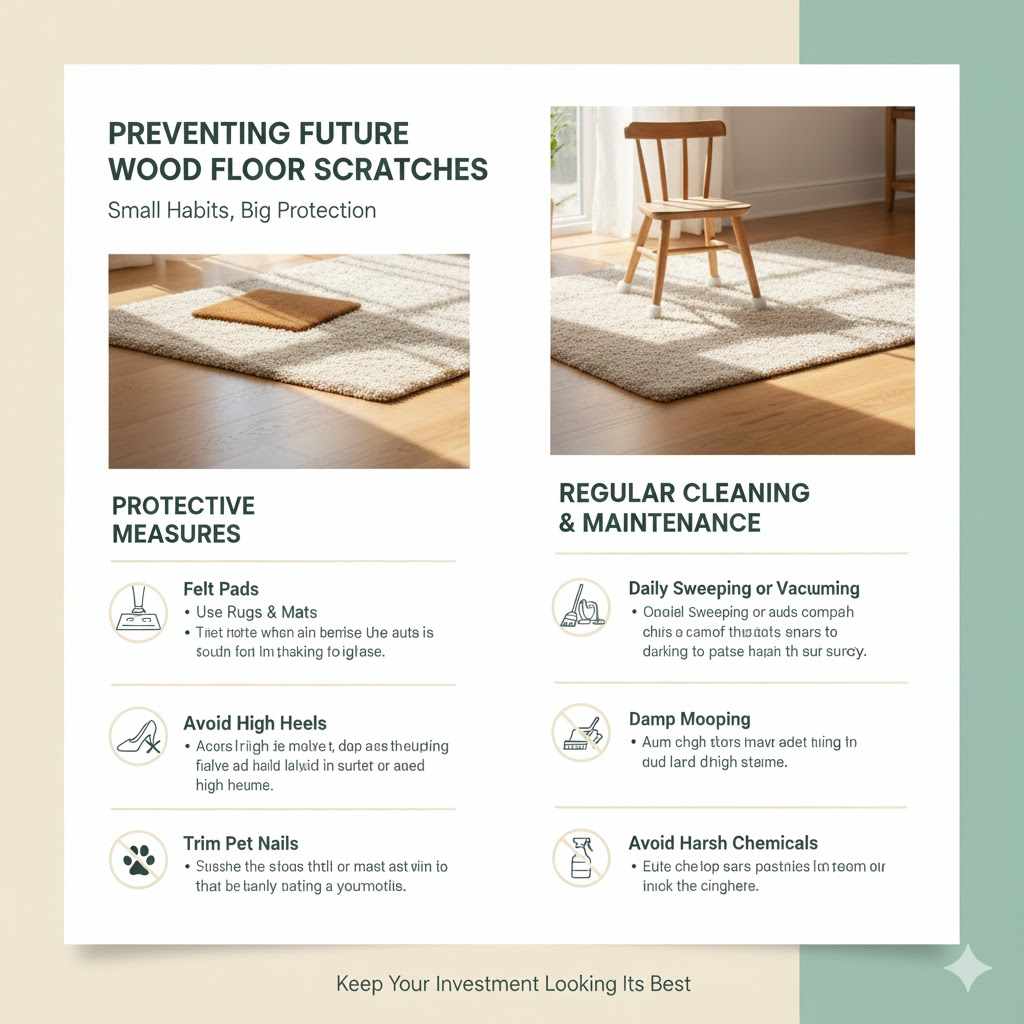 Preventing Future Wood Floor Scratches