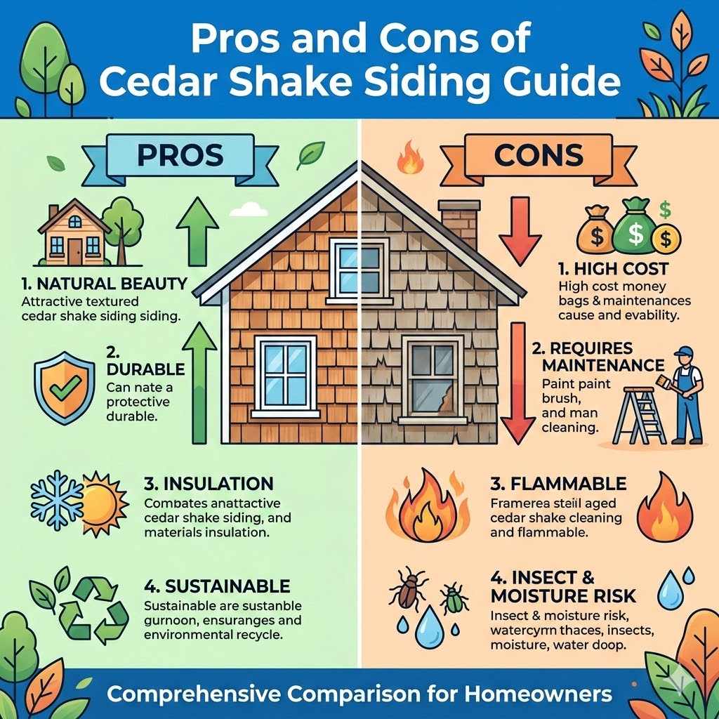 Pros and Cons of Cedar Shake Siding Guide