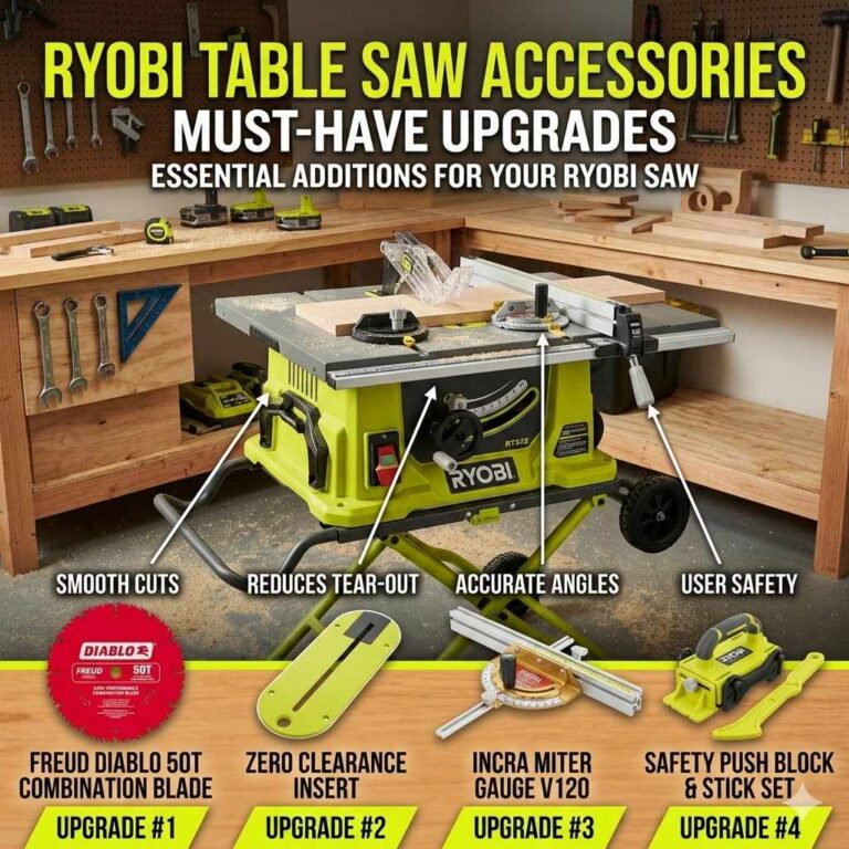 Ryobi Table Saw Accessories