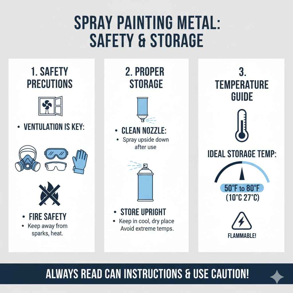 Safety Precautions For Spray Painting Metal